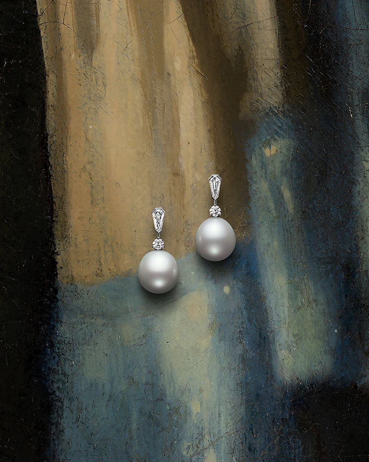 MIKIMOTO パールピアス（商品写真）